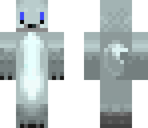 wolfy with blue eyes