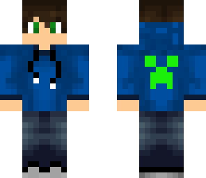 teen in creeper hoodie