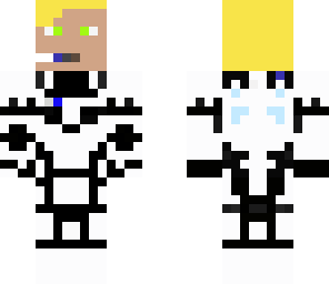 fixed white mass effect commander