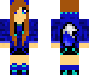 blue wolf girl