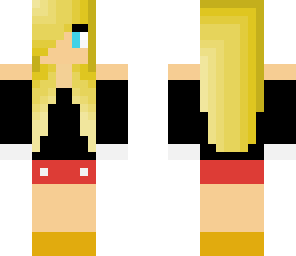 blonde mickey mouse girl