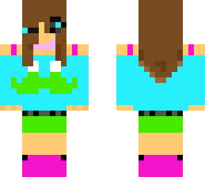 improved neon girl