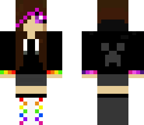 ranbow creeper girl