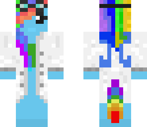 rainbow dash scientist