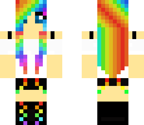 rainbow girl edited