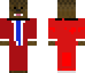 red suit bacca