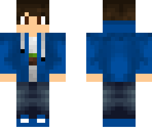 guy with minecraft shirt