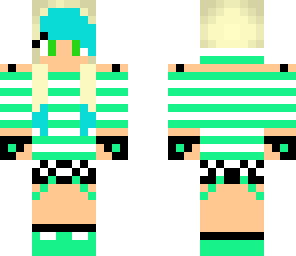 green girl