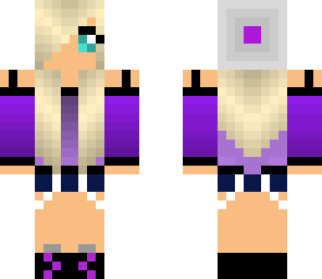 purple girl 