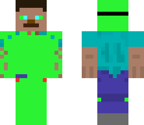green block
