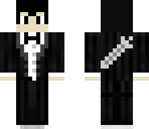 kirito in black tuxedo