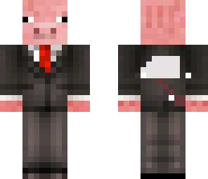 pig in a suit axe