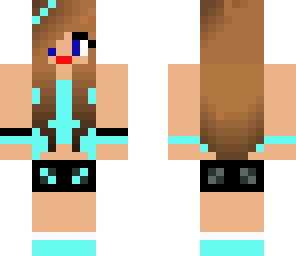 new darker blue-eyed girl