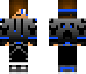 blue man