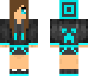 blue creeper girl