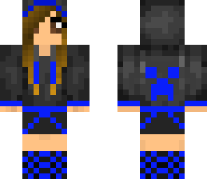 blue creeper girl