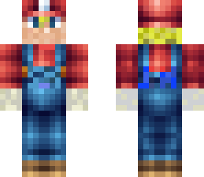 blonde mario