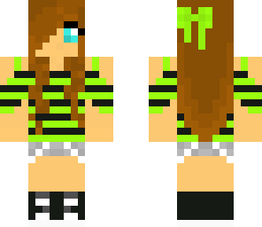 cute lime girl