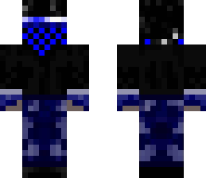 black and blue