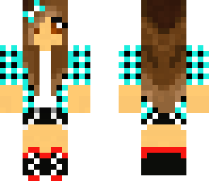 red and blue girl