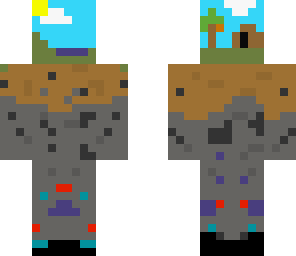minecraftworld pixelart