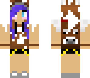 cow girl for creapy_creeper