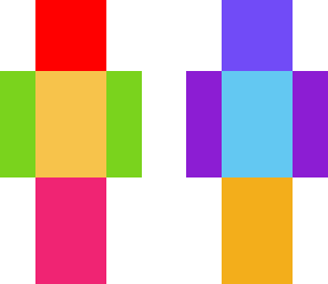 rainbow skin