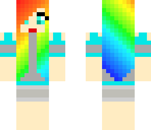 rainbow girl