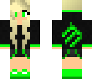 monster green girl 3