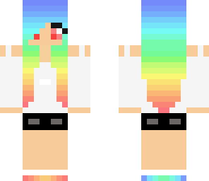 awesome rainbow girl edited