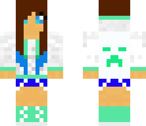 blue creeper girl