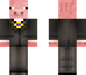 pig with skydoesminecraft amulet