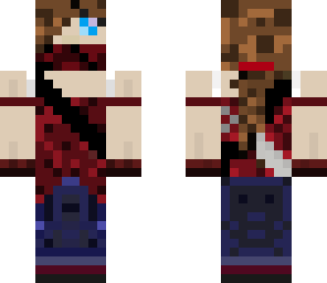 red warrior girl