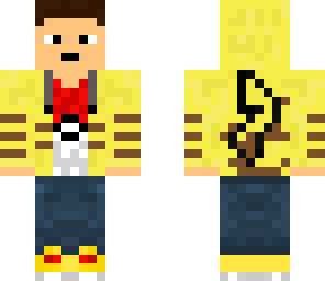 cameron in pikachu hoodie with awesome shoes