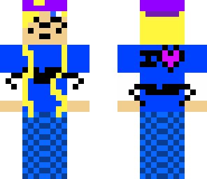 mustache girl