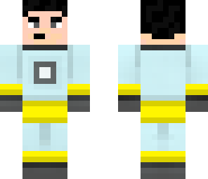 yellow space man