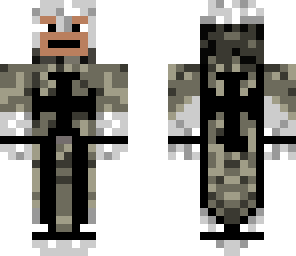 knight -helmet less  white armor