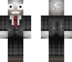 slenderman with a face