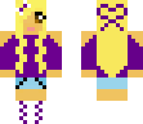 cute girl in purple and white shoes fixed