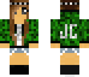 green hoddie girl