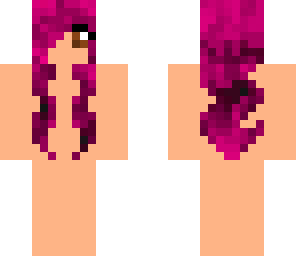pink and black girl base finished