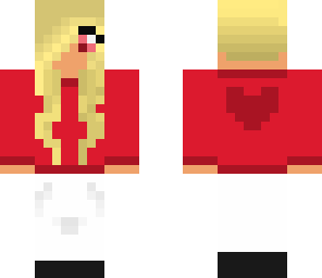 anime girl red