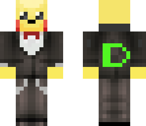 pikachu in a suit