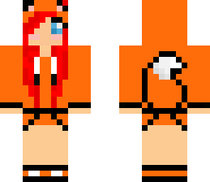 red hair fox