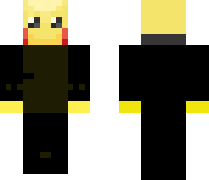 pikachu in suit