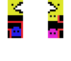 pac man and ghosts