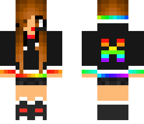 rainbow girl