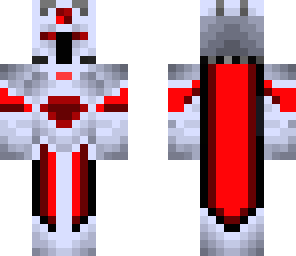 edited silver knight red