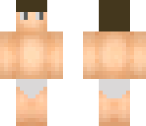 boy in a diaper