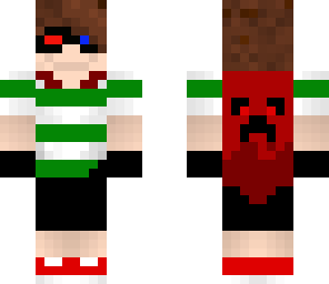 green hinky with red cape